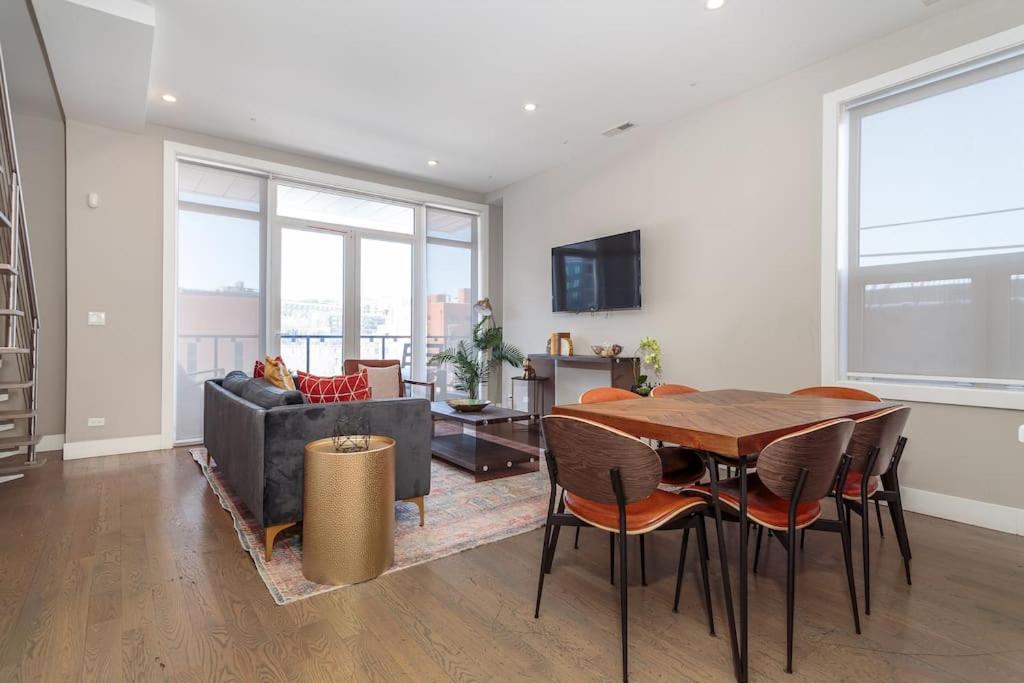 Breathtaking Downtown Penthouse A - Sleeps 11 Villa Chicago Esterno foto